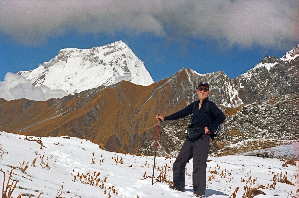 502 Jjerome Ryan And First View Of Dhaulagiri From Thulo Bugin Returning To Lete